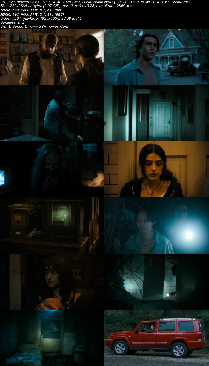 Until Dawn 2025 AMZN Dual Audio Hindi (ORG 5.1) True 4K 1080p 720p 480p WEB-DL x264 ESubs Full Movie Download