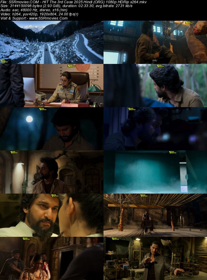 HIT: The 3rd Case 2025 Hindi (ORG) 1080p 720p 480p HDRip x264 Full Movie Download HIT: The 3rd Case 2025 Hindi (ORG) 1080p 720p 480p HDRip x264 Full Movie Download