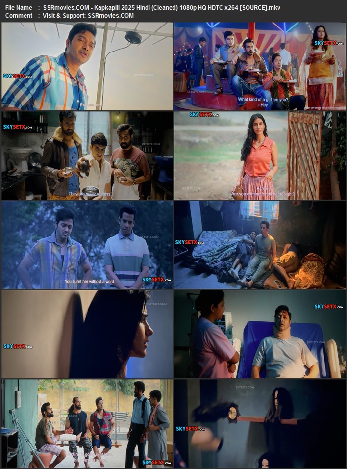 Kapkapiii 2025 Hindi (Cleaned) 1080p 720p 480p HQ HDTC x264 HC-ESub Full Movie Download
