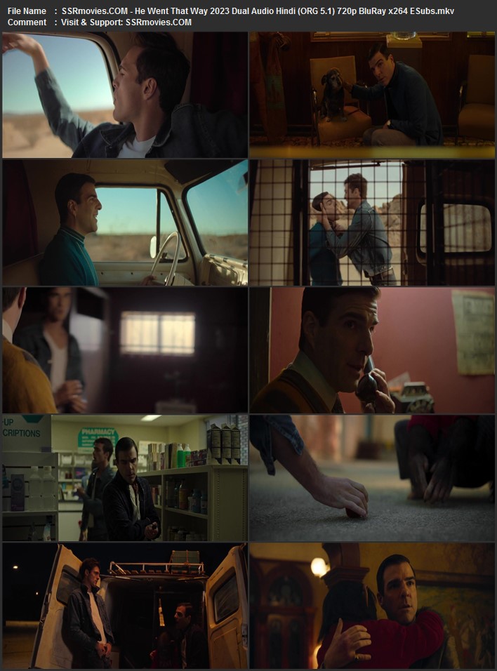He Went That Way 2023 Dual Audio Hindi (ORG 5.1) 1080p 720p 480p BluRay x264 ESubs Full Movie Download