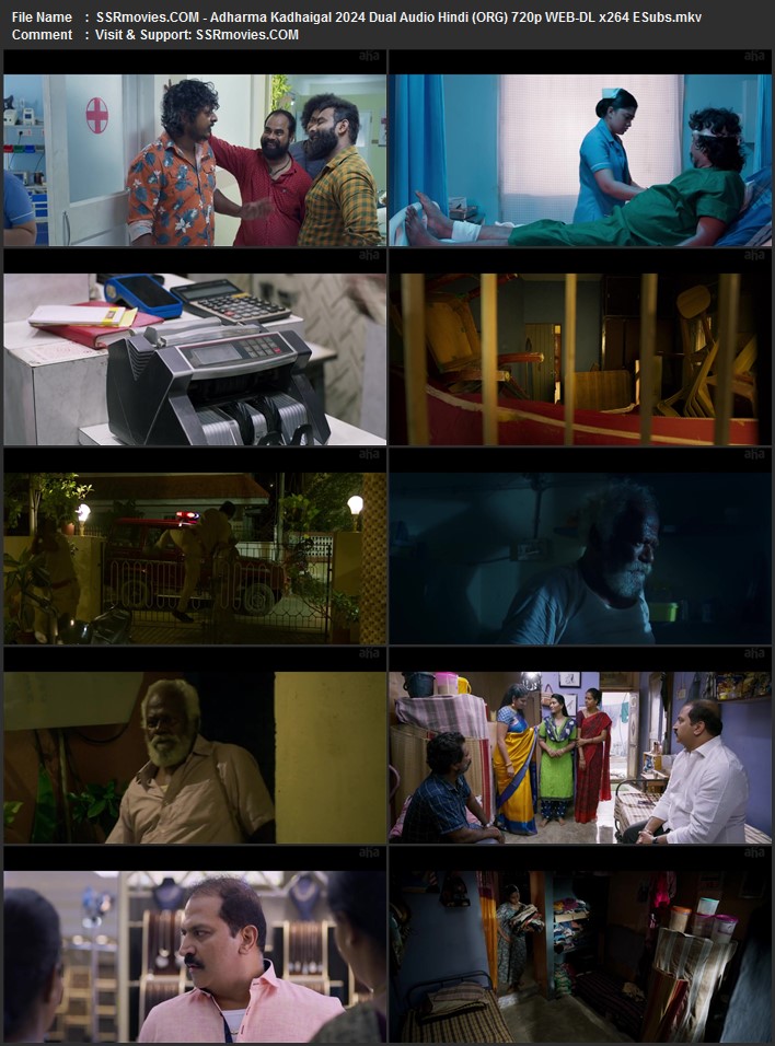 Adharma Kadhaigal 2024 Dual Audio Hindi (ORG) 1080p 720p 480p WEB-DL x264 ESubs Full Movie Download