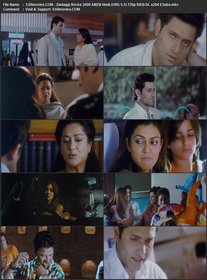 Zindaggi Rocks 2006 Hindi (ORG 5.1) 1080p 720p 480p WEB-DL x264 ESubs Full Movie Download