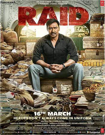 Raid 2018 Hindi (ORG 5.1) 1080p 720p 480p WEB-DL x264 ESubs Full Movie Download