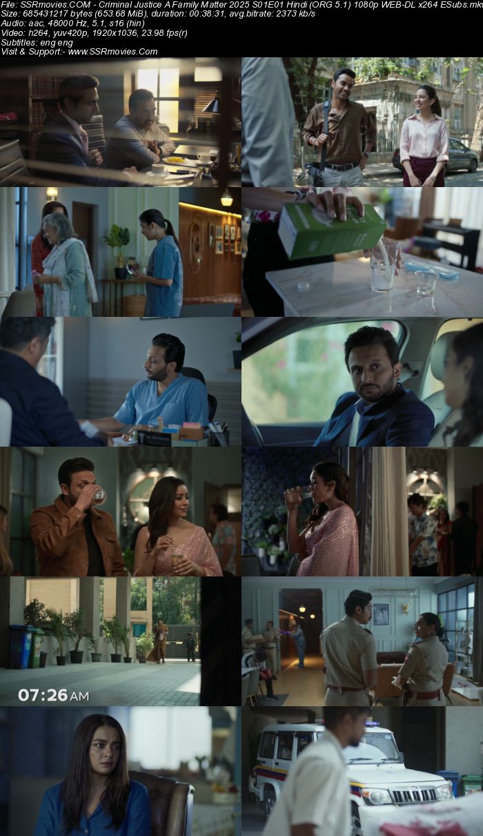Criminal Justice: A Family Matter 2025 S01 Hindi (ORG 5.1) 1080p 720p 480p WEB-DL x264 ESubs Download