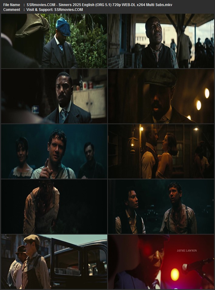 Sinners 2025 English (ORG 5.1) 1080p 720p 480p WEB-DL x264 ESubs Full Movie Download
