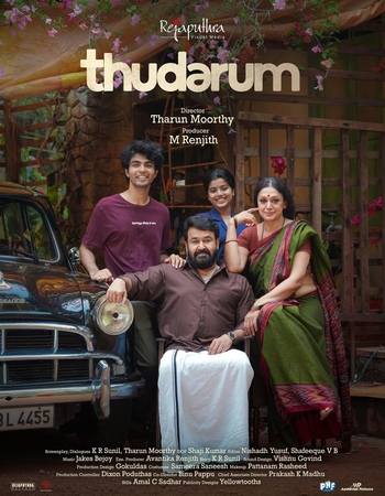 Thudarum 2025 UNCUT Dual Audio Hindi (ORG 5.1) True 4K 1080p 720p 480p WEB-DL x264 ESubs Full Movie Download