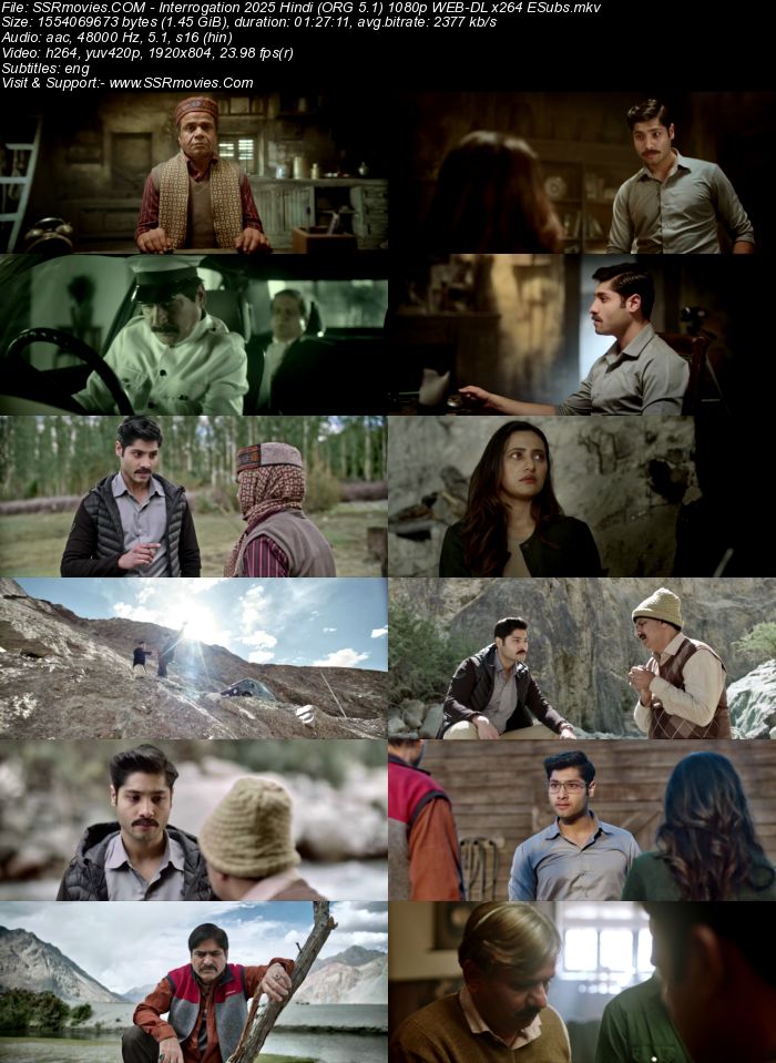 Interrogation 2024 Hindi (ORG 5.1) 1080p 720p 480p WEB-DL x264 ESubs Full Movie Download Interrogation 2024 Hindi (ORG 5.1) 1080p 720p 480p WEB-DL x264 ESubs Full Movie Download