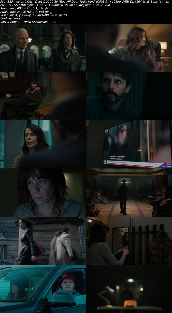 Dept Q 2025 S01 Complete NF Dual Audio Hindi (ORG 5.1) 1080p 720p 480p WEB-DL x264 Multi Subs Download