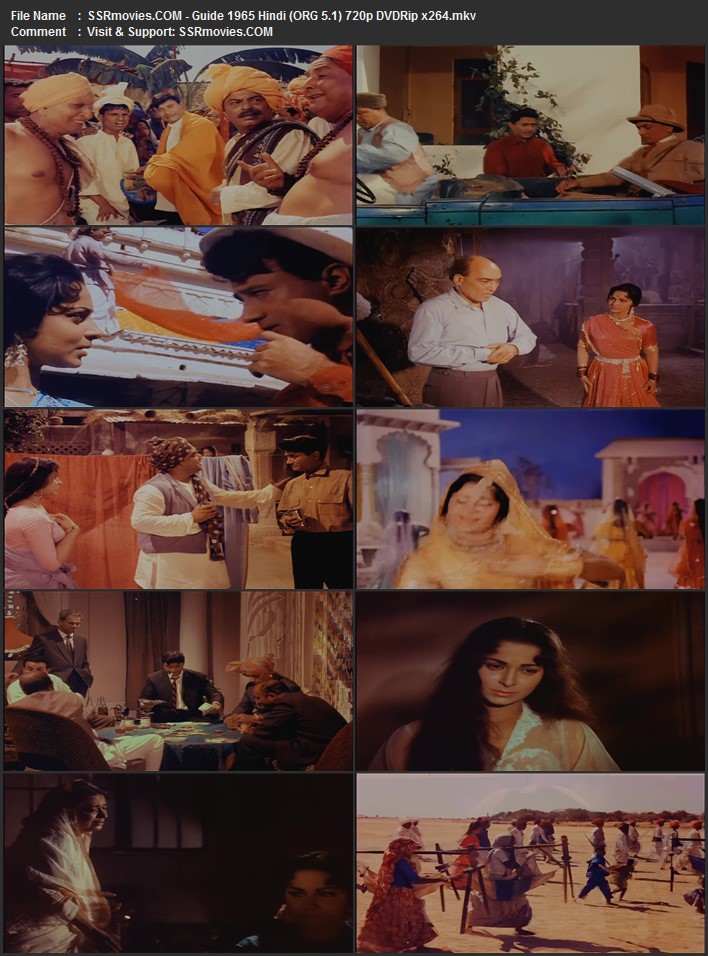 Guide 1965 Hindi (ORG 5.1) 1080p 720p 480p DVDRip x264 ESubs Full Movie Download