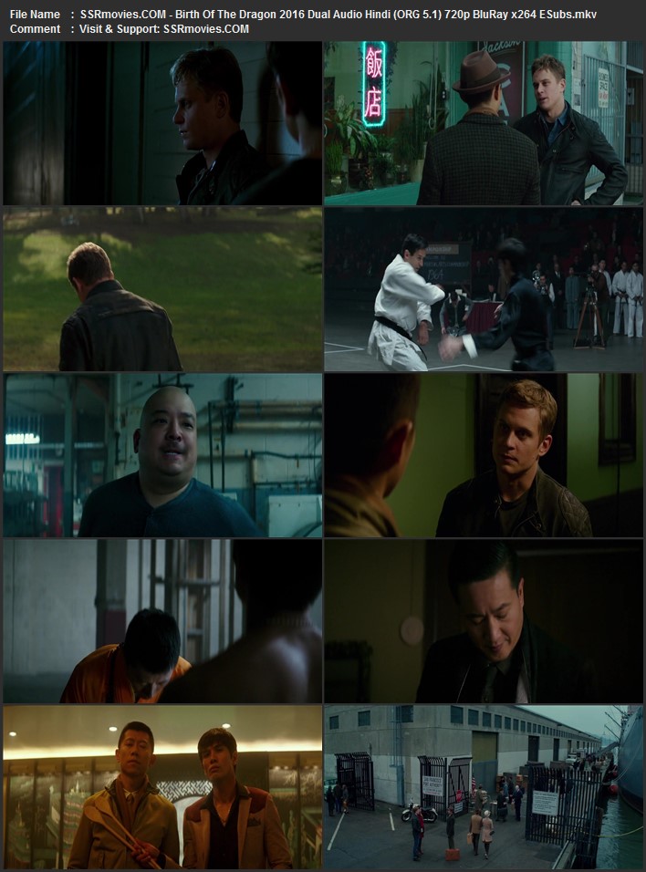 Birth of the Dragon 2016 Dual Audio Hindi (ORG 5.1) 1080p 720p 480p BluRay x264 ESubs Full Movie Download