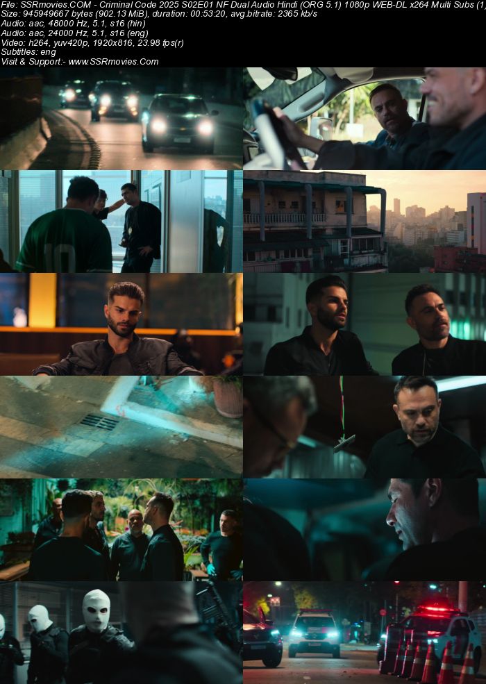 Criminal Code 2025 S02 C0mplete NF Dual Audio Hindi (ORG 5.1) 1080p 720p 480p WEB-DL x264 Multi Subs Download