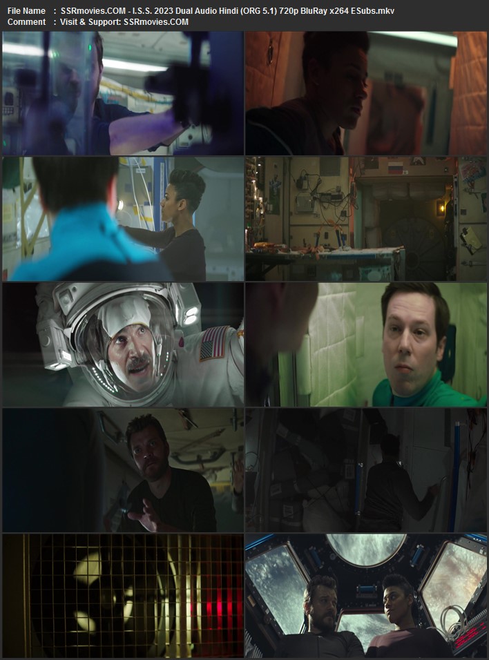 I.S.S. 2023 English, Russian 1080p 720p 480p BluRay x264 ESubs Full Movie Download
