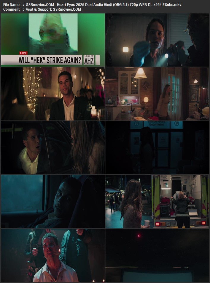 Heart Eyes 2025 Dual Audio Hindi (ORG 5.1) 1080p 720p 480p WEB-DL x264 ESubs Full Movie Download
