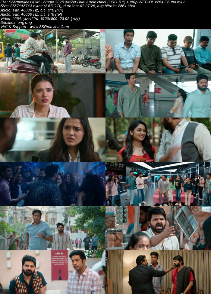 #Single 2025 AMZN Dual Audio Hindi (ORG 5.1) True 4K 1080p 720p 480p WEB-DL x264 ESubs Full Movie Download