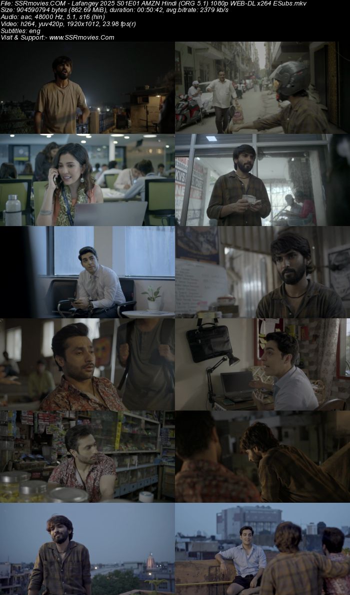 Lafangey 2025 S01 C0mplete AMZN Hindi (ORG 5.1) 1080p 720p 480p WEB-DL x264 ESubs Download
