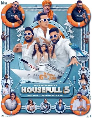 Housefull 5 (B) 2025 Hindi (Cleaned) 1080p 720p 480p HQ HDTC x264 Full Movie Download