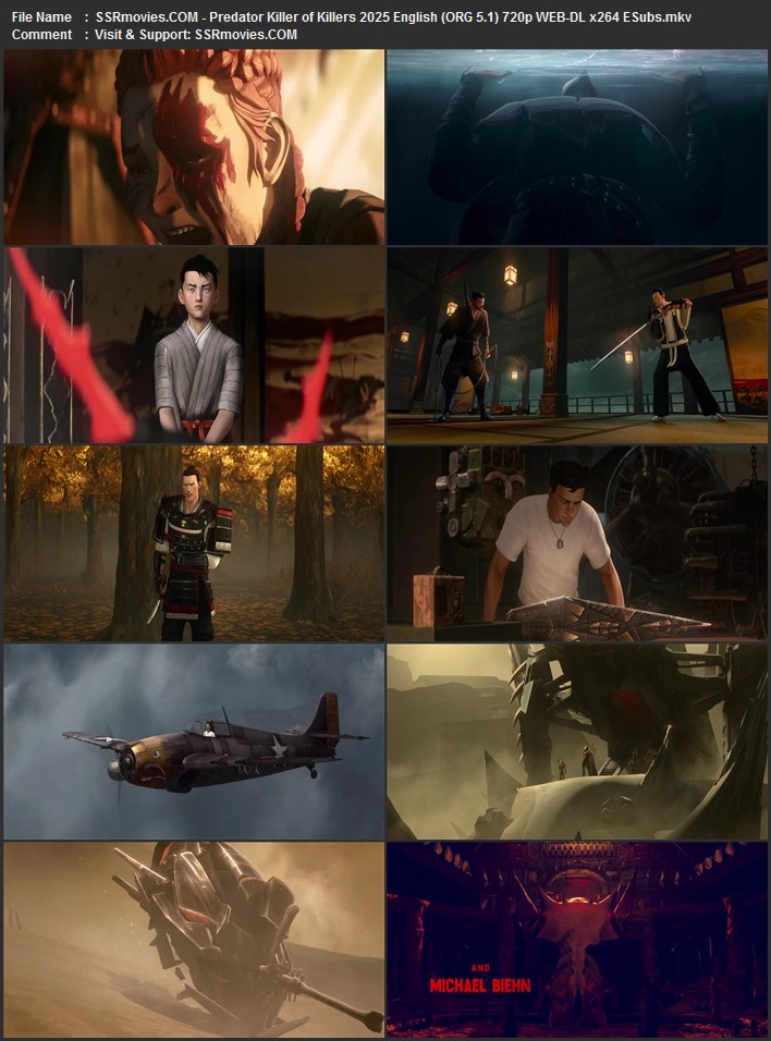 Predator: Killer of Killers 2025 English (ORG 5.1) 1080p 720p 480p WEB-DL x264 ESubs Full Movie Download