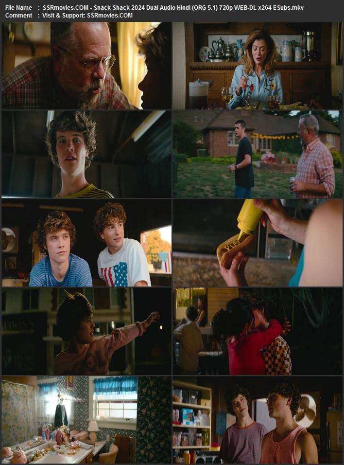 Snack Shack 2024 Dual Audio Hindi (ORG 5.1) 1080p 720p 480p WEB-DL x264 ESubs Full Movie Download