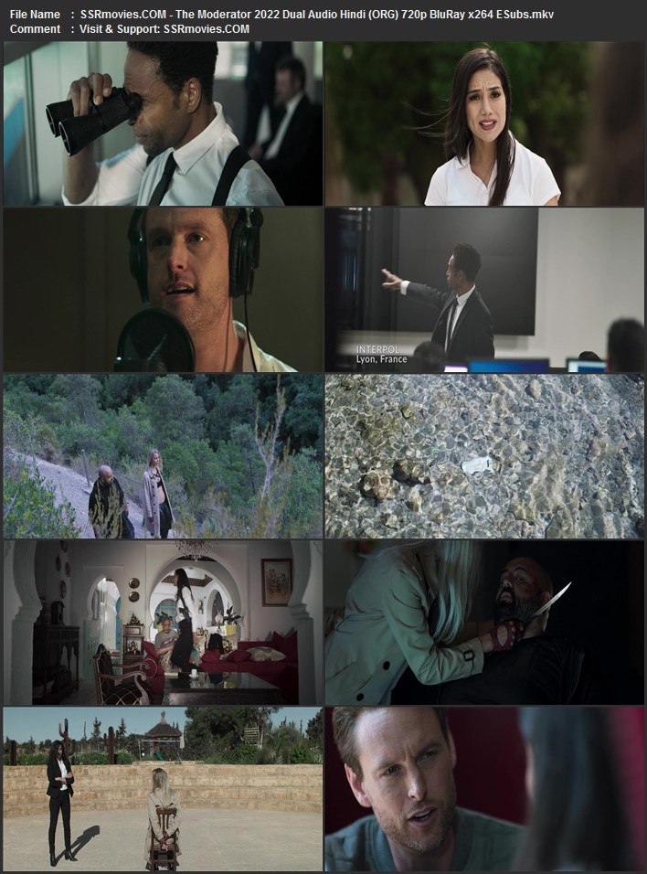 The Moderator 2022 Dual Audio Hindi (ORG) 720p 480p BluRay x264 ESubs Full Movie Download