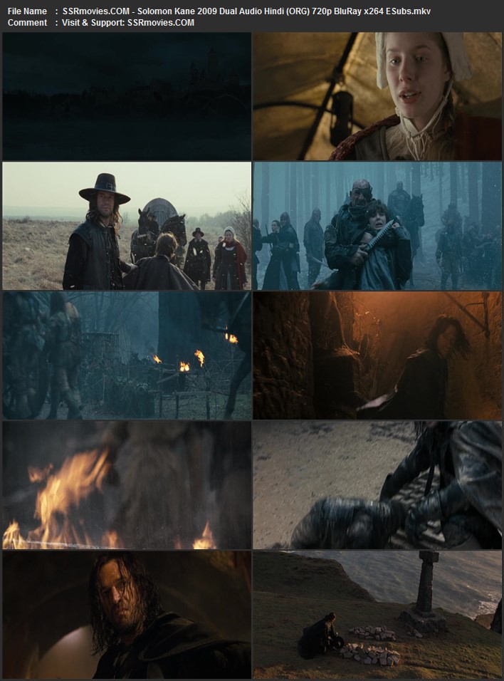 Solomon Kane 2009 Dual Audio Hindi (ORG) 720p 480p BluRay x264 ESubs Full Movie Download