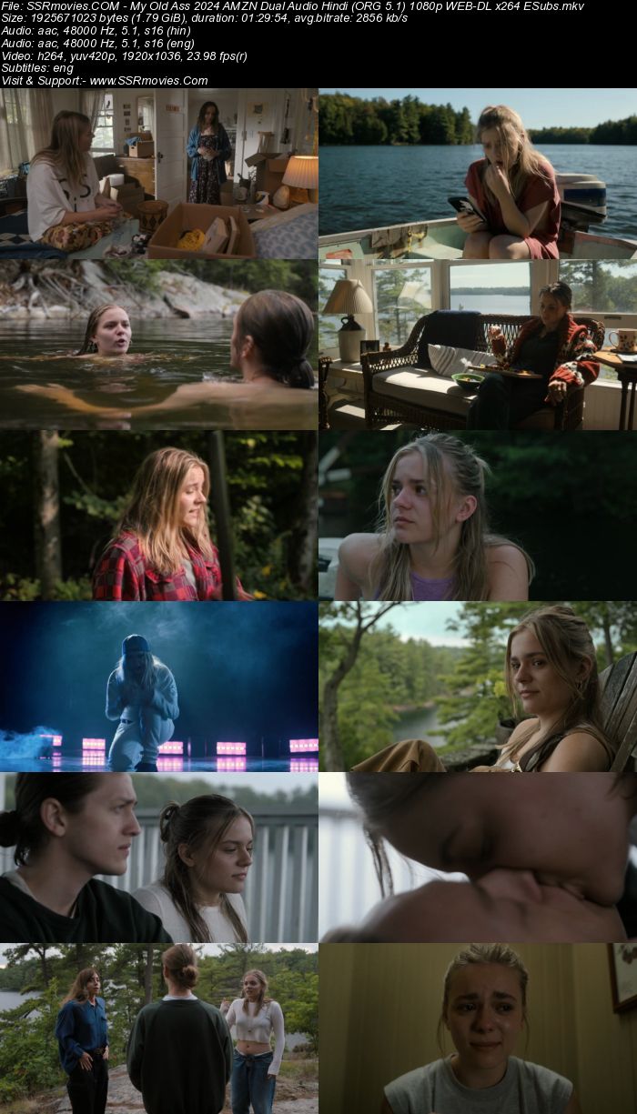 My Old Ass 2024 AMZN Dual Audio Hindi (ORG 5.1) 1080p 720p 480p WEB-DL x264 ESubs Full Movie Download