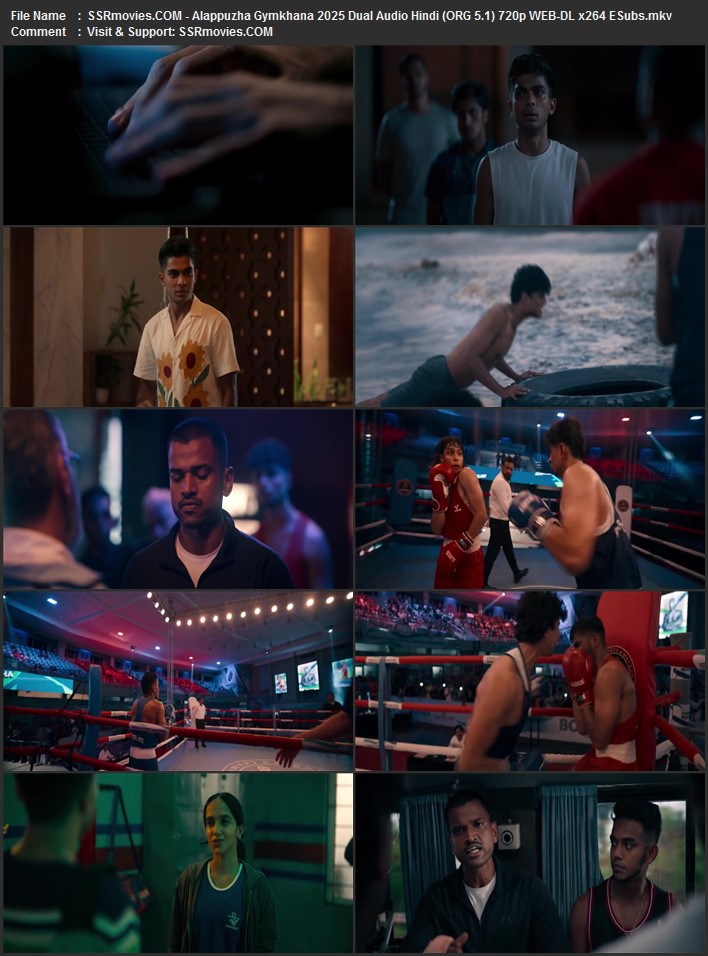Alappuzha Gymkhana 2025 Dual Audio Hindi (ORG 5.1) 1080p 720p 480p WEB-DL x264 ESubs Full Movie Download