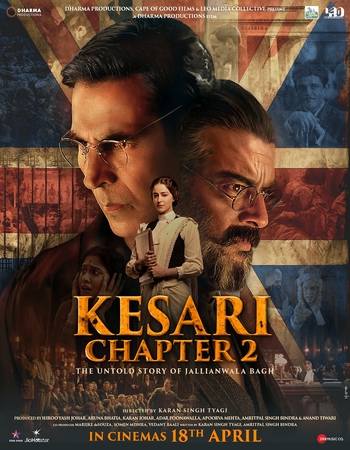 Kesari Chapter 2: The Untold Story of Jallianwala Bagh 2025 HS Hindi (ORG 5.1) True 4K 1080p 720p 480p WEB-DL x264 ESubs Full Movie Download