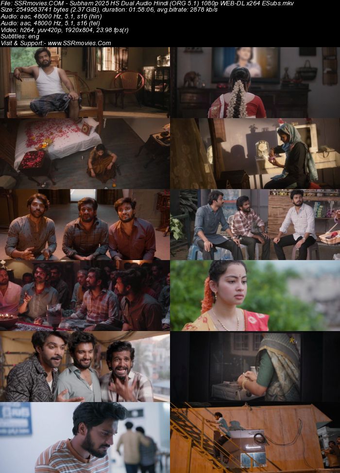 Subham 2025 HS Dual Audio Hindi (ORG 5.1) True 4K 1080p 720p 480p WEB-DL x264 ESubs Full Movie Download