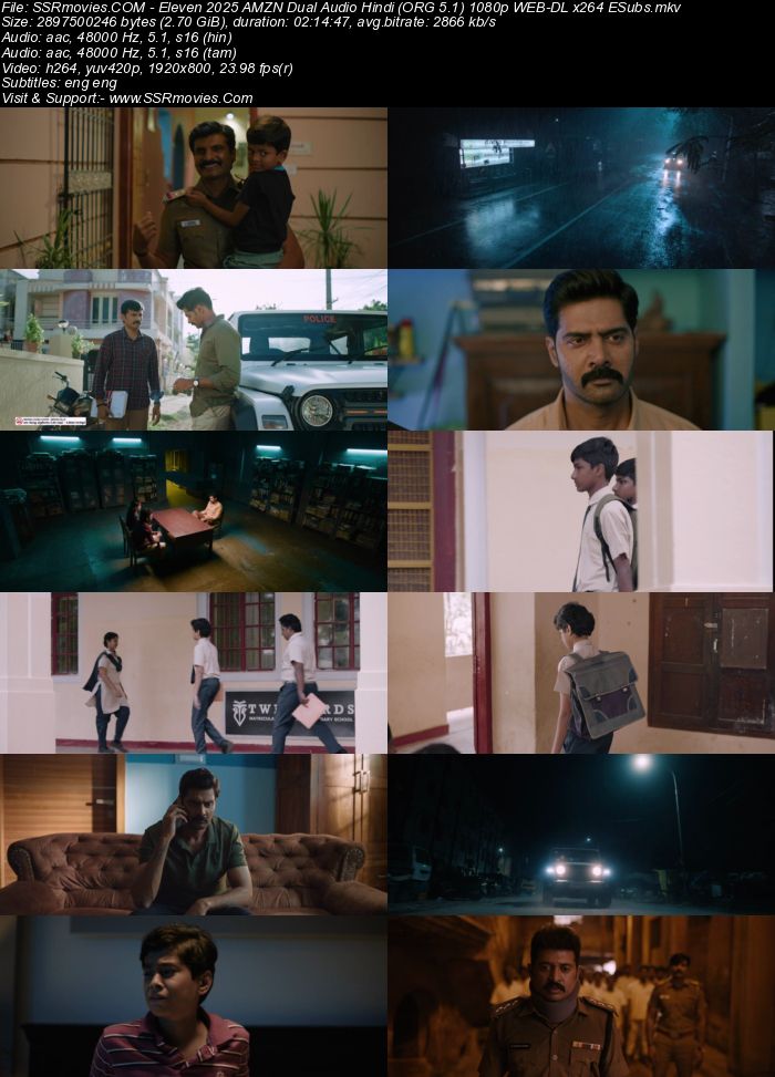 Eleven 2024 AMZN Dual Audio Hindi (ORG 5.1) 1080p 720p 480p WEB-DL x264 ESubs Full Movie Download