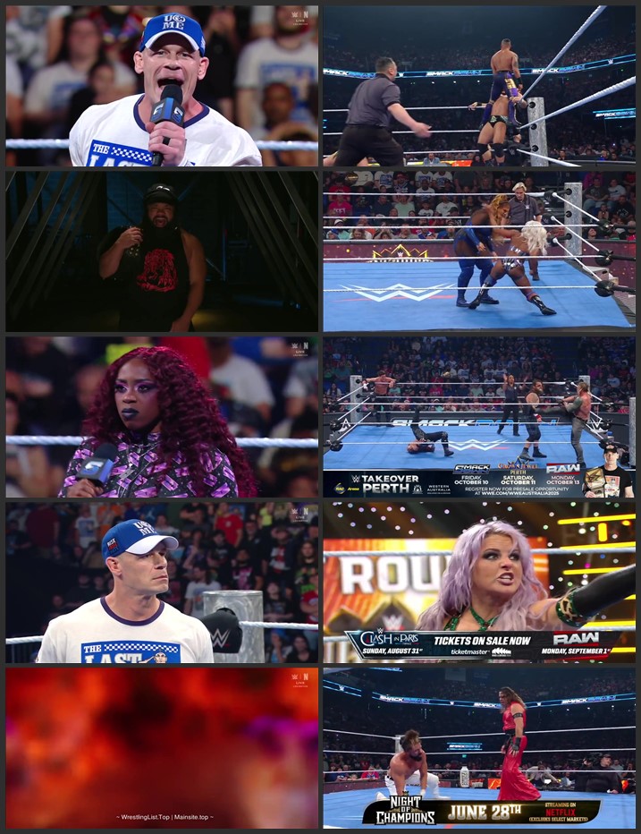 WWE Friday Night SmackDown 13th June 2025 720p 1080p WEBRip x264 3.2GB