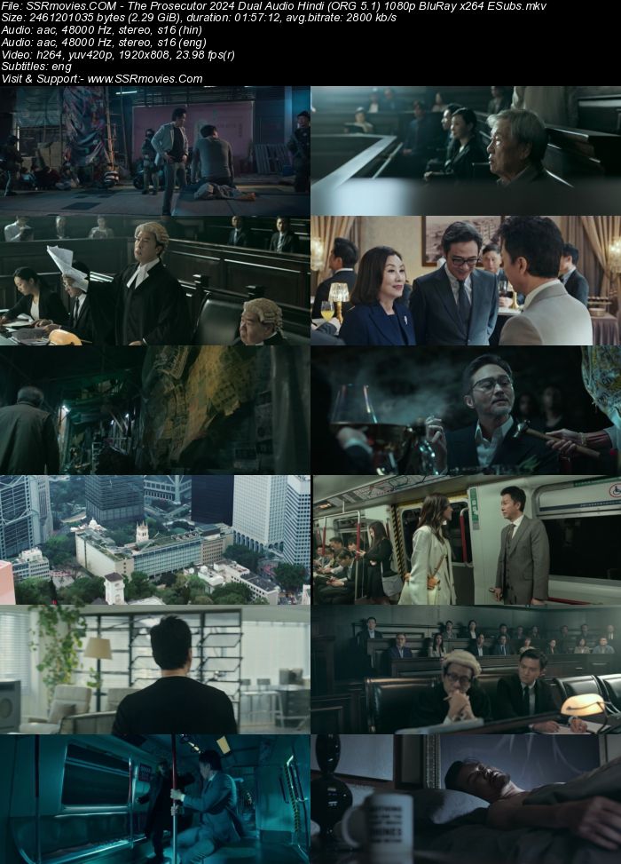 The Prosecutor 2024 Dual Audio Hindi (ORG 5.1) 1080p 720p 480p BluRay x264 ESubs Full Movie Download