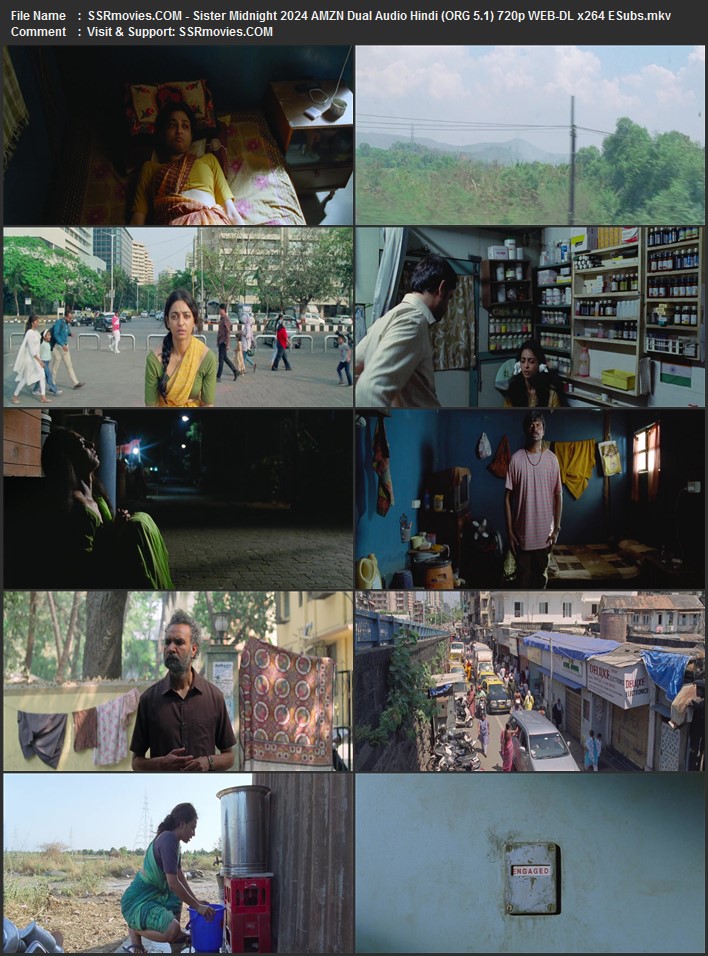 Sister Midnight 2024 Dual Audio Hindi (ORG 5.1) 1080p 720p 480p WEB-DL x264 ESubs Full Movie Download