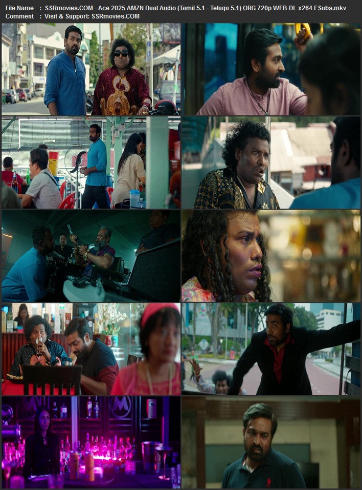 Ace 2025 Dual Audio (Tamil 5.1 - Telugu 5.1) ORG 1080p 720p 480p WEB-DL x264 ESubs Full Movie Download
