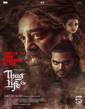 Thug Life 2025 UNCUT Dual Audio [Hindi-Tamil] ORG 2.0 720p 1080p WEB-DL HC-ESub