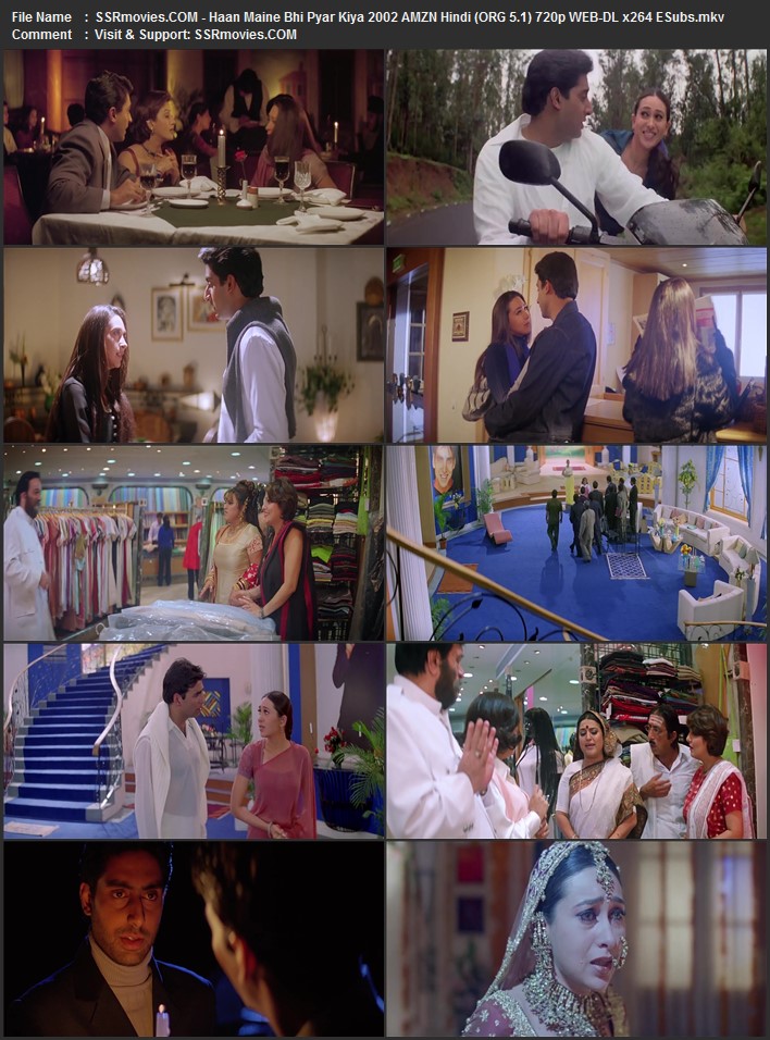 Haan Maine Bhi Pyaar Kiya 2002 Hindi 1080p 720p 480p WEB-DL x264 ESubs Full Movie Download