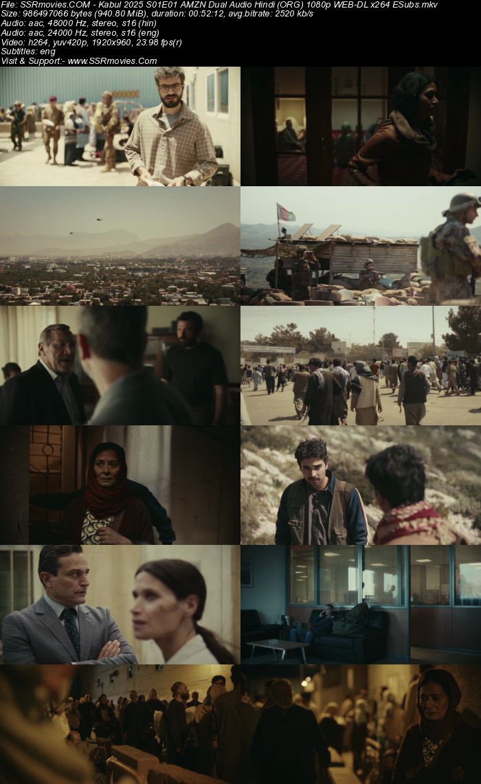 Kabul 2025 S01 Complete AMZN Dual Audio Hindi (ORG) 1080p 720p 480p WEB-DL x264 ESubs Download