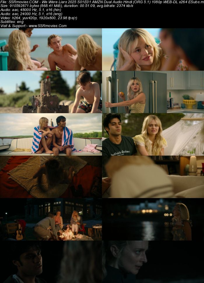 We Were Liars 2025 S01 Complete AMZN Dual Audio Hindi (ORG 5.1) 1080p 720p 480p WEB-DL x264 ESubs Download