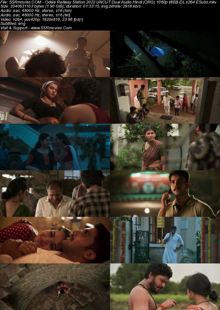 Odela Railway Station 2022 UNCUT Dual Audio Hindi (ORG) 1080p 720p 480p WEB-DL x264 ESubs Full Movie Download