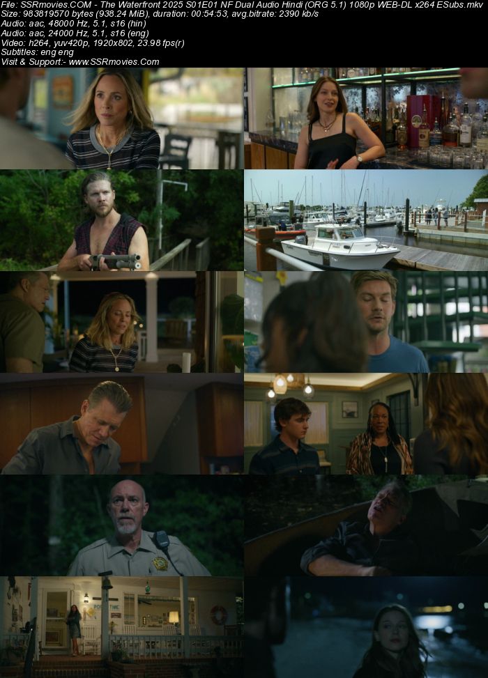 The Waterfront 2025 S01 Complete NF Dual Audio Hindi (ORG 5.1) 1080p 720p 480p WEB-DL x264 ESubs Download