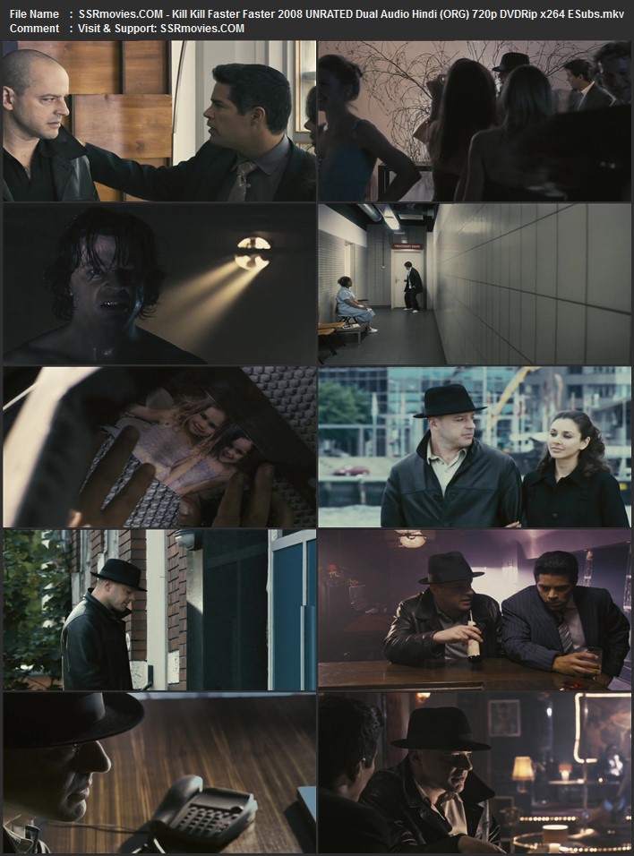 Kill Kill Faster Faster 2008 Dual Audio Hindi (ORG) 720p 480p DVDRip x264 ESubs ESubs Full Movie Download