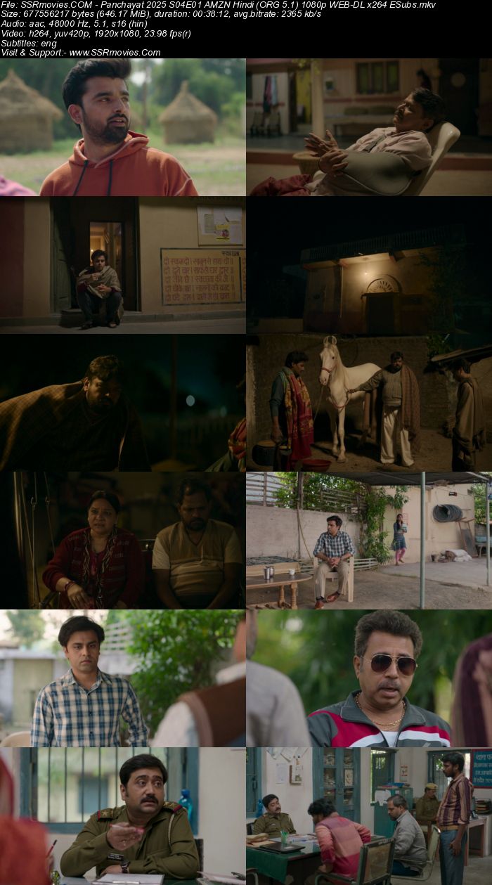 Panchayat 2020– AMZN Hindi (ORG 5.1) 1080p 720p 480p WEB-DL x264 ESubs Full Movie Download