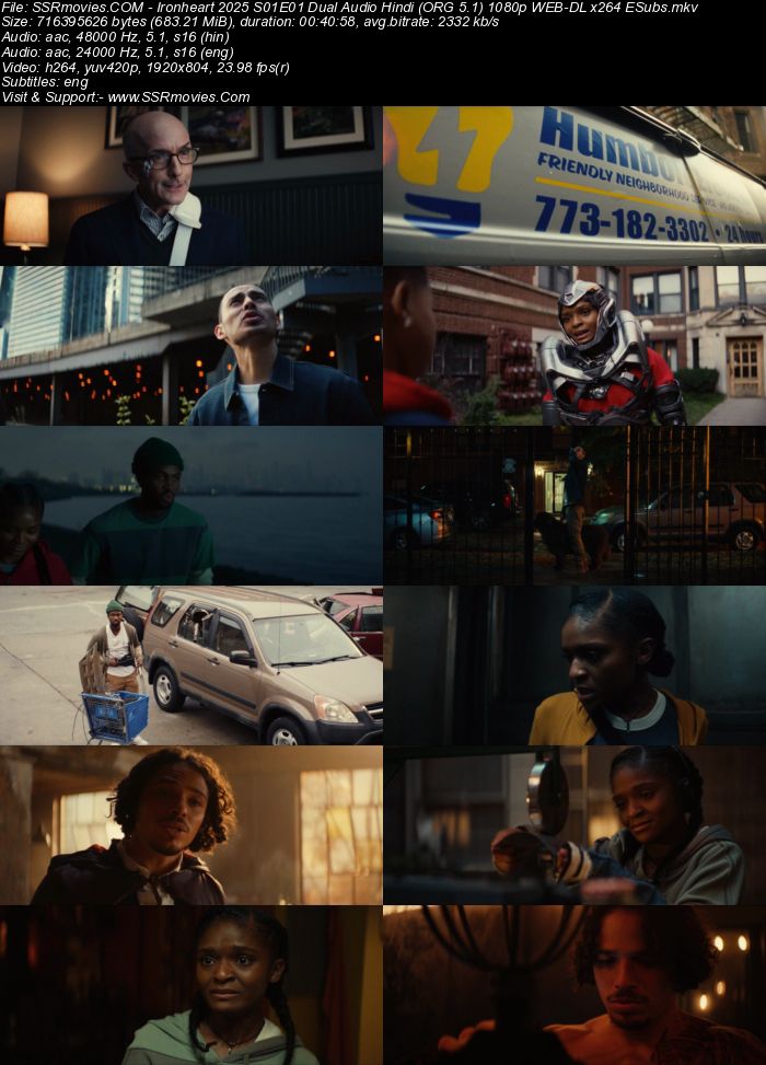 Ironheart 2025 S01 Dual Audio Hindi (ORG 5.1) 1080p 720p 480p WEB-DL x264 ESubs Download