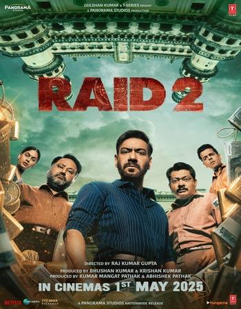 Raid 2 2025 NF Hindi (ORG 5.1) True 4K 1080p 720p 480p WEB-DL x264 Multi Subs Full Movie Download