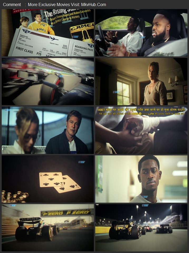 F1: The Movie 2025 English [Cleaned] 720p 1080p HQ HDTS ESubs Download