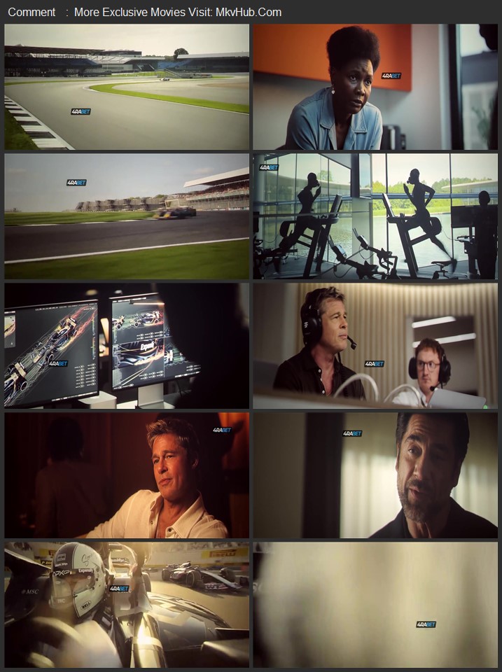 F1: The Movie 2025 Hindi [ORG 2.0] 720p 1080p Pre-HDRip ESubs Download