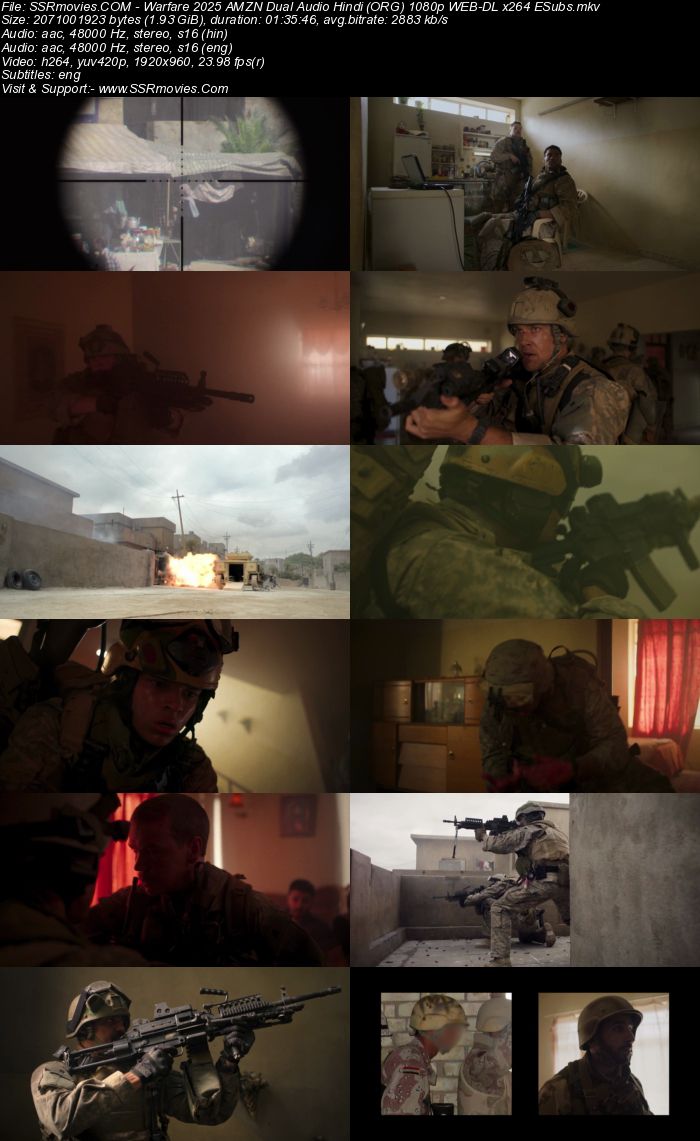 Warfare 2025 Dual Audio Hindi (ORG) True 4K 1080p 720p 480p WEB-DL x264 ESubs Full Movie Download