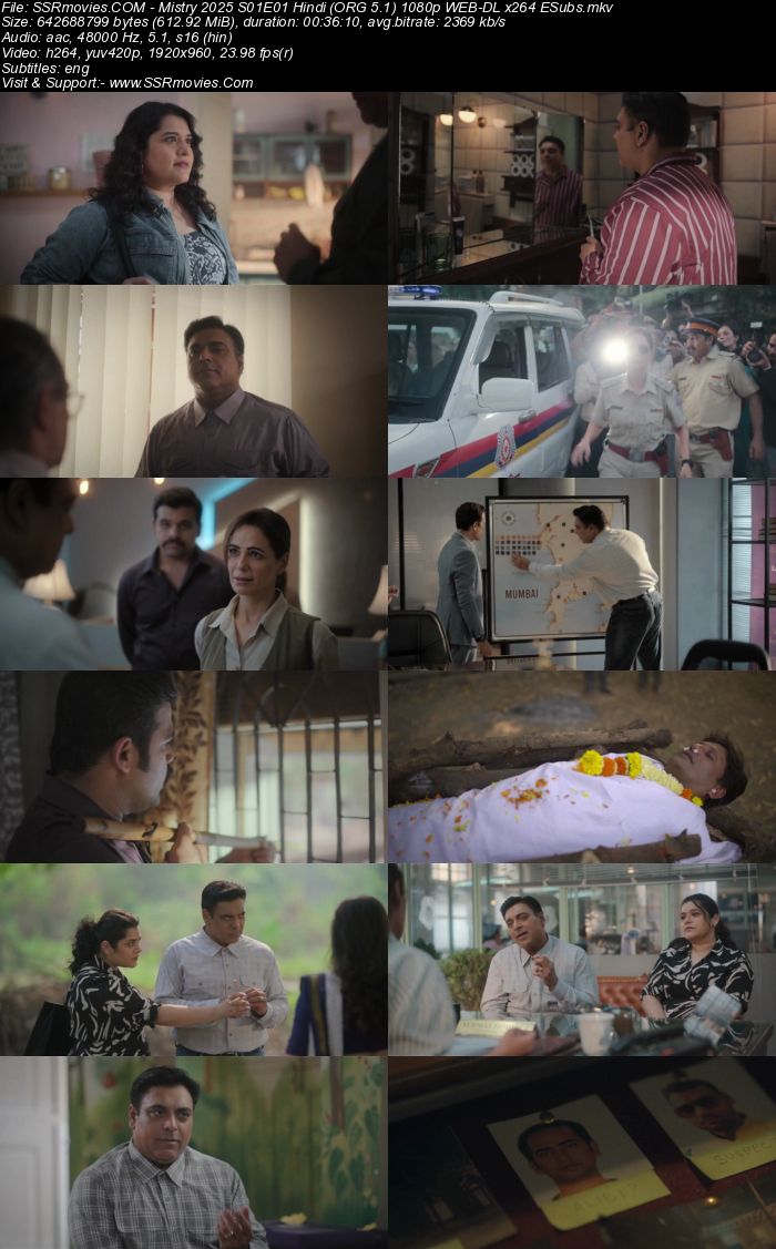 Mistry 2025 S01 Complete Hindi (ORG 5.1) 1080p 720p 480p WEB-DL x264 ESubs Download