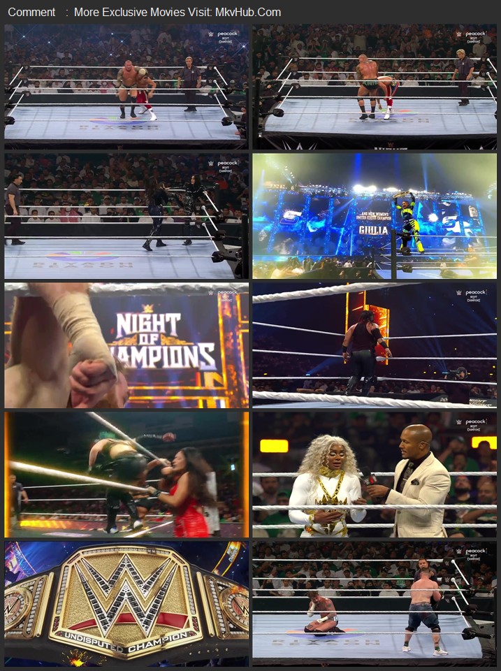 WWE Night of Champions 2025 English [ORG 5.1] PPV 720p 1080p WEBRip 4.2GB