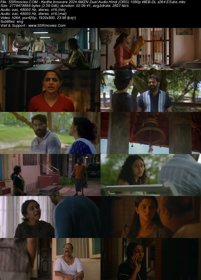 Kadha Innuvare 2024 Dual Audio Hindi (ORG) 1080p 720p 480p WEB-DL x264 ESubs Full Movie Download