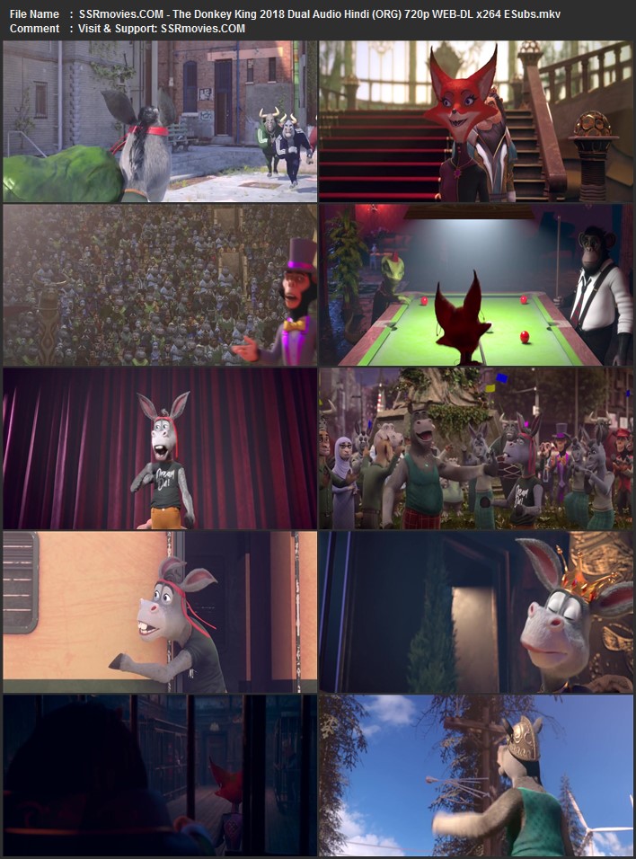 The Donkey King 2018 Dual Audio Hindi (ORG) 1080p 720p 480p WEB-DL x264 ESubs Full Movie Download